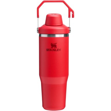 STANLEY ICEFLOW 2.0 FAST FLOW VASO TÉRMICO CON ASA 30 OZ | RED (CHILI RED)