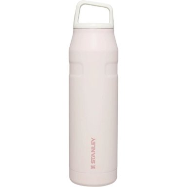 STANLEY – BOTELLA DE AGUA ICEFLOW™ CAP Y CARRY - 36OZ | ROSE QUARTZ SPARKLE