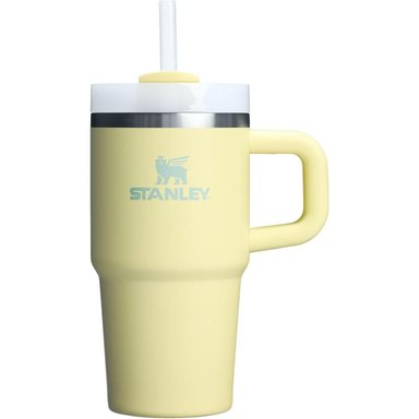 STANLEY QUENCHER H2.0 TUMBLER CON ASA Y PAJILLA 20 OZ | GRAPEFRUIT