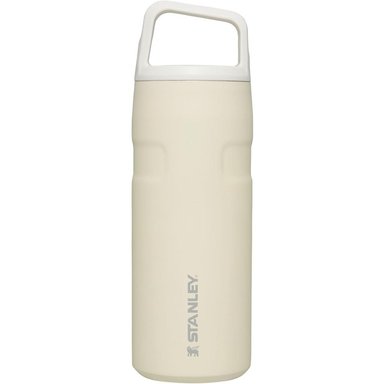 STANLEY – BOTELLA DE AGUA ICEFLOW™ CAP Y CARRY - 16OZ | GLIMMER CREAM