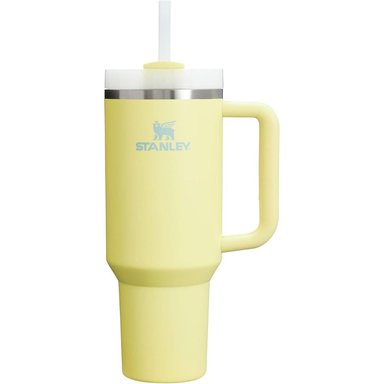 STANLEY QUENCHER H2.0 TUMBLER CON ASA Y PAJILLA 40 OZ | GRAPEFRUIT