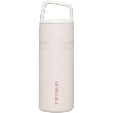 STANLEY – BOTELLA DE AGUA ICEFLOW™ CAP Y CARRY - 16OZ | ROSE QUARTZ SPARKLE