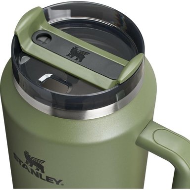 STANLEY QUENCHER H2.0 TUMBLER CON ASA Y PAJILLA 64 OZ | DRY PINE - 2