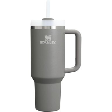 STANLEY QUENCHER H2.0 TUMBLER CON ASA Y PAJILLA 40 OZ | STONE