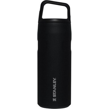 STANLEY – BOTELLA DE AGUA ICEFLOW™ CAP Y CARRY - 16OZ | BLACK GLOSS