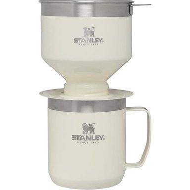STANLEY PERFECT BREW POUR OVER SET 12 OZ | BRILLIANT CREAM