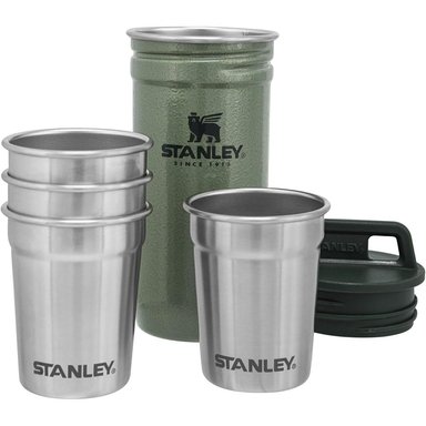 STANLEY ADVENTURE PRE-PARTY NESTING SHOT GLASS SET | HAMMERTONE GREEN