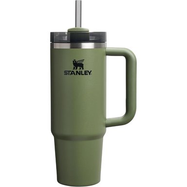 STANLEY QUENCHER H2.0 TUMBLER CON ASA Y PAJILLA 30 OZ | DRY PINE
