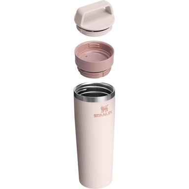 STANLEY CAFÉ TO GO TRAVEL MUG – TAZA DE VIAJE AISLADA 20 OZ | ROSE QUARTZ - 3