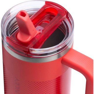 STANLEY QUENCHER PROTOUR FLIP STRAW 30 OZ | HOT CORAL FADE - 2