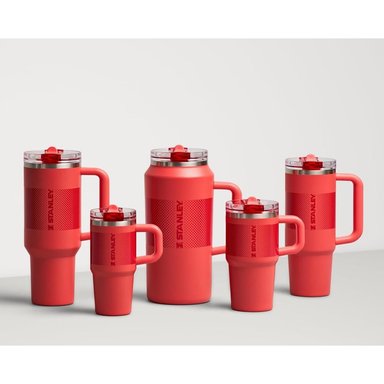 STANLEY QUENCHER PROTOUR FLIP STRAW 30 OZ | HOT CORAL FADE - 5