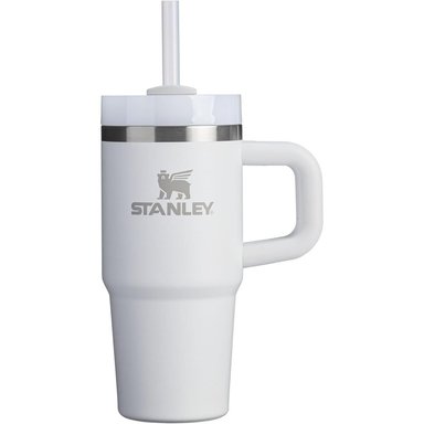 STANLEY QUENCHER H2.0 TUMBLER CON ASA Y PAJILLA 14 OZ | FROST