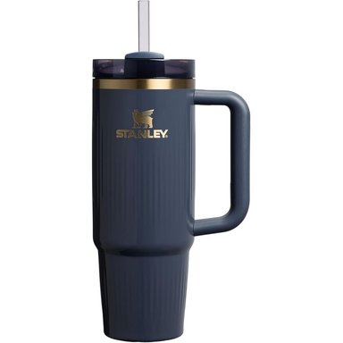 STANLEY QUENCHER H2.0 TUMBLER CON ASA Y PAJILLA 30 OZ | STRIATED TWILIGHT