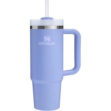 STANLEY QUENCHER H2.0 TUMBLER CON ASA Y PAJILLA 30 OZ | HYDRANGEA