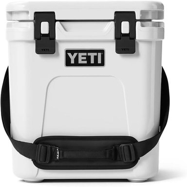 YETI ROADIE 24 2.0 COOLER DURO CON CORREA DE HOMBRO | BLANCO