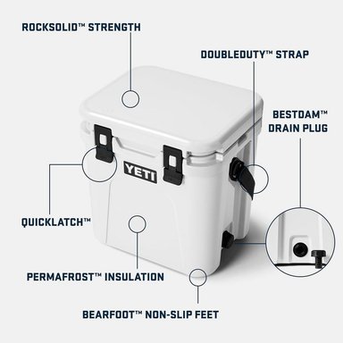 YETI ROADIE 24 2.0 COOLER DURO CON CORREA DE HOMBRO | BEIGE - 2