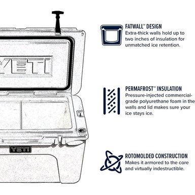 YETI TUNDRA 110 COOLER PORTÁTIL | BLANCO - 4