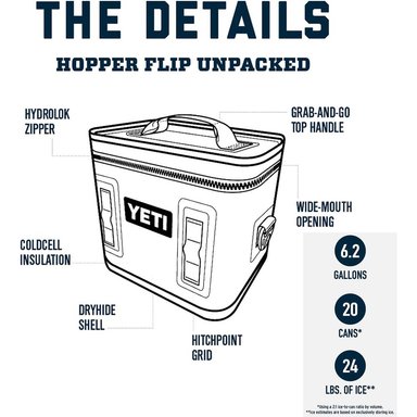 YETI HOPPER FLIP 18 COOLER PORTÁTIL | VIOLETA - 2
