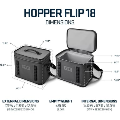 YETI HOPPER FLIP 18 COOLER PORTÁTIL | VERDE OSCURO - 4