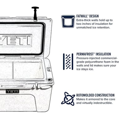 YETI TUNDRA 105 COOLER PORTÁTIL | BEIGE - 4