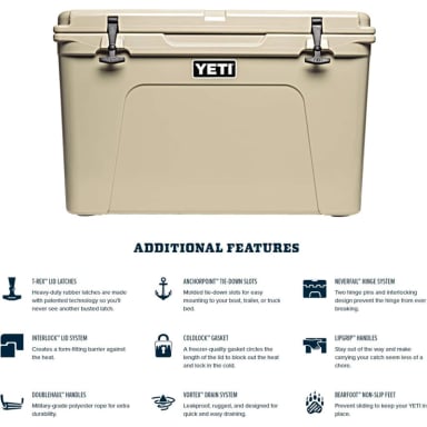 YETI TUNDRA 105 COOLER PORTÁTIL | BEIGE - 6