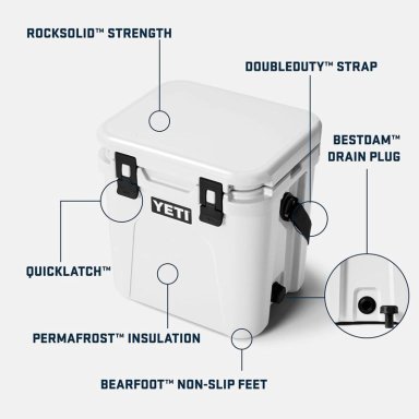 YETI ROADIE 24 2.0 COOLER DURO CON CORREA DE HOMBRO | GRIS - 2