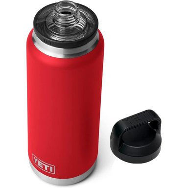YETI BOTELLA RAMBLER CON TAPA PARA SORBOS DE 36 OZ | ROJO