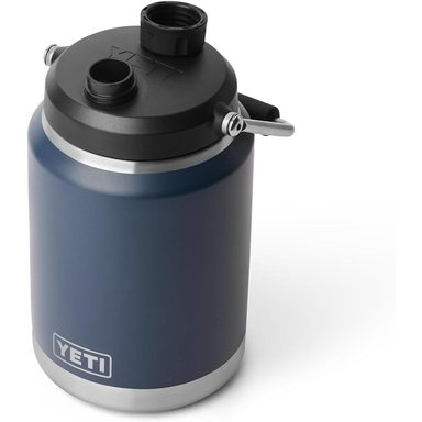 YETI RAMBLER JARRA CON TAPA MAGNÉTICA DE 1 GALÓN | AZUL MARINO