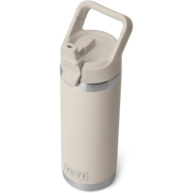 YETI BOTELLA RAMBLER CON TAPA DE CAÑITA DE 18 OZ | BEIGE