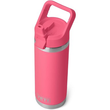 YETI BOTELLA RAMBLER CON TAPA DE CAÑITA DE 18 OZ | ROSADO