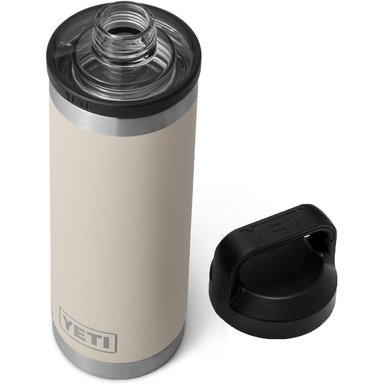 YETI BOTELLA RAMBLER CON TAPA CHUNG DE 18 OZ | BEIGE