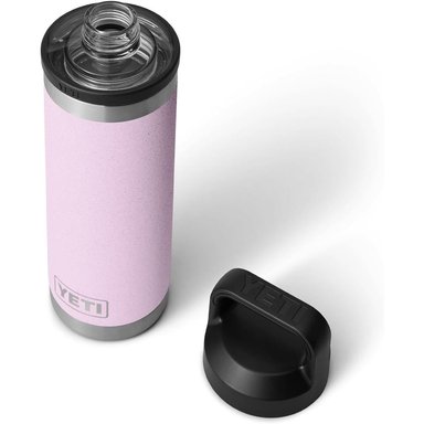 YETI BOTELLA RAMBLER CON TAPA DE CHUPÓN DE 18 OZ | ROSA BEBÉ TEXTUARIZADO