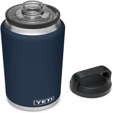 YETI BOTELLA RAMBLER CON TAPA PARA SORBOS DE 36 OZ | AZUL MARINO
