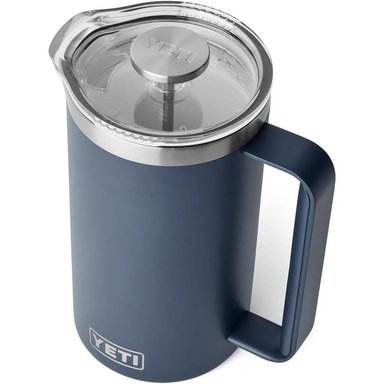 YETI RAMBLER CAFETERA DE PRENSA CON FILTRO DE 34 OZ | AZUL MARINO