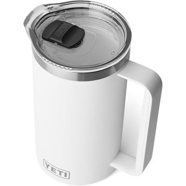 YETI RAMBLER JARRA DE 34 OZ CON TAPA MAGSLIDER | BLANCO