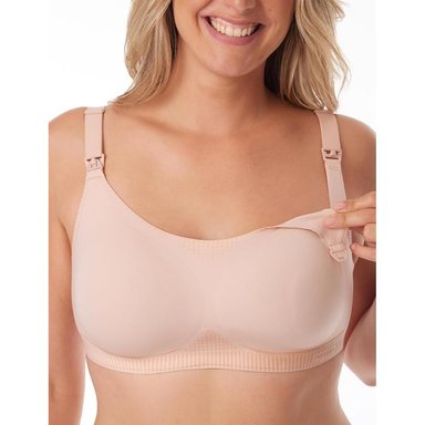 MOMCOZY BRASIER DE LACTANCIA CON TECNOLOGÍA PERFORMAX™, XXL | OSTRA ROSA