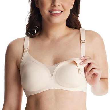 MOMCOZY BRASIER DE LACTANCIA, 3X-LARGE | NUDE