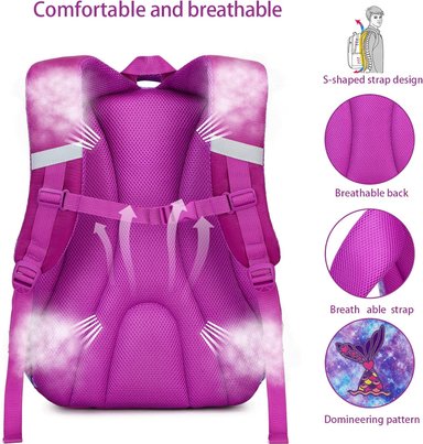 JUEGO DE 3 MOCHILAS DE DINOSAURIO PARA NIÑOS CON CAJA DE ALMUERZO, BOLSA DE LIBRO ESCOLAR PARA NIÑOS PRIMARIOS PREESCOLARES - 5