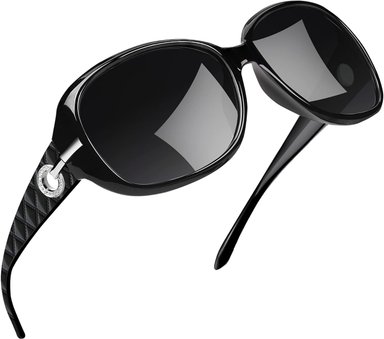 JOOPIN GAFAS DE SOL POLARIZADAS PARA MUJER, DE GRAN TAMAÑO, GRANDES, PARA CONDUCIR, OJOS SENSIBLES, PROTECCIÓN UV, LENTES DE SOL