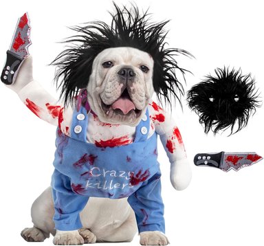 DISFRAZ DE HALLOWEEN PARA PERROS, DISFRAZ AJUSTABLE DE COSPLAY PARA PERROS - TALLA M
