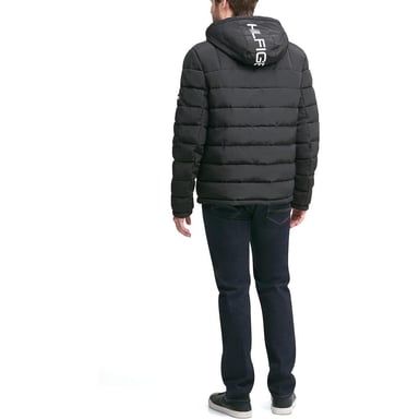 CASACA TOMMY HILFIGER ACOLCHADA RESISTENTE AL AGUA CON CAPUCHA PARA HOMBRE - 3