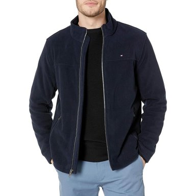 CASACA TOMMY HILFIGER DE FORRO POLAR CON CREMALLERA PARA HOMBRE - 1