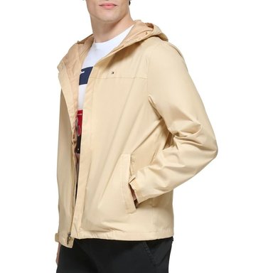 CASACA TOMMY HILFIGER CON CAPUCHA LIGERA Y TRANSPIRABLE PARA HOMBRE - 3