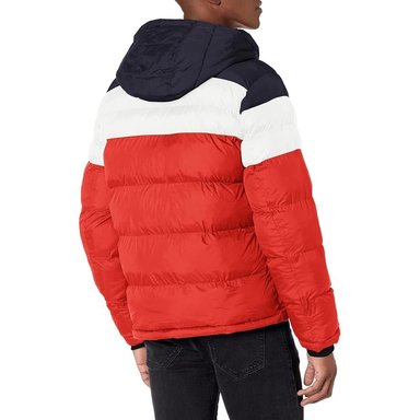CASACA TOMMY HILFIGER ACOLCHADA CON CAPUCHA PARA HOMBRE - 2