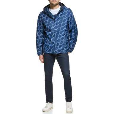 CASACA TOMMY HILFIGER CON CAPUCHA LIGERA Y TRANSPIRABLE PARA HOMBRE - 2