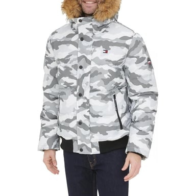 CASACA TOMMY HILFIGER BOMBER ACOLCHADA DE TELA ÁRTICA PARA HOMBRE - 2
