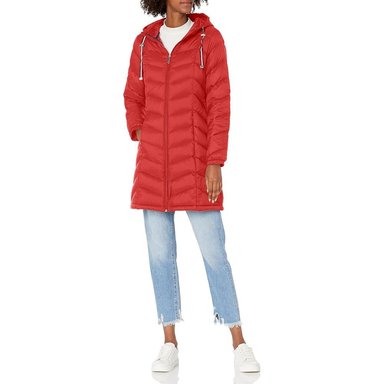 CASACA TOMMY HILFIGER PLEGABLE DE LONGITUD MEDIA PARA MUJER