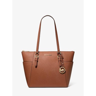 MICHAEL KORS BOLSO TOTE GRANDE CHARLOTTE DE PIEL SAFFIANO | LUGGAGE