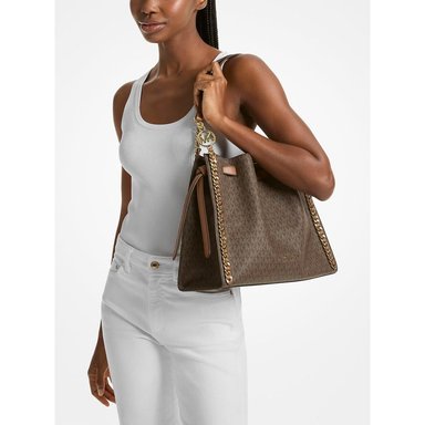 MICHAEL KORS BOLSO DE HOMBRO MINA GRANDE | MARRÓN - 3