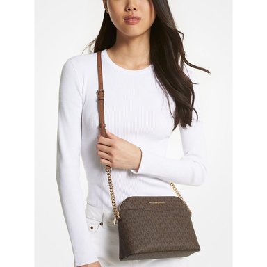 MICHAEL KORS BOLSO BANDOLERA MEDIANO JET SET TRAVEL | BROWN - 3